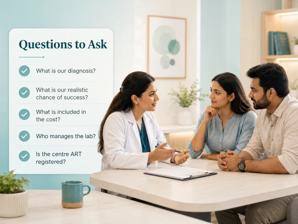 Important questions couples should ask during an Indira IVF fertility consultation